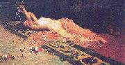 Juan Luna Odalisque painting painting